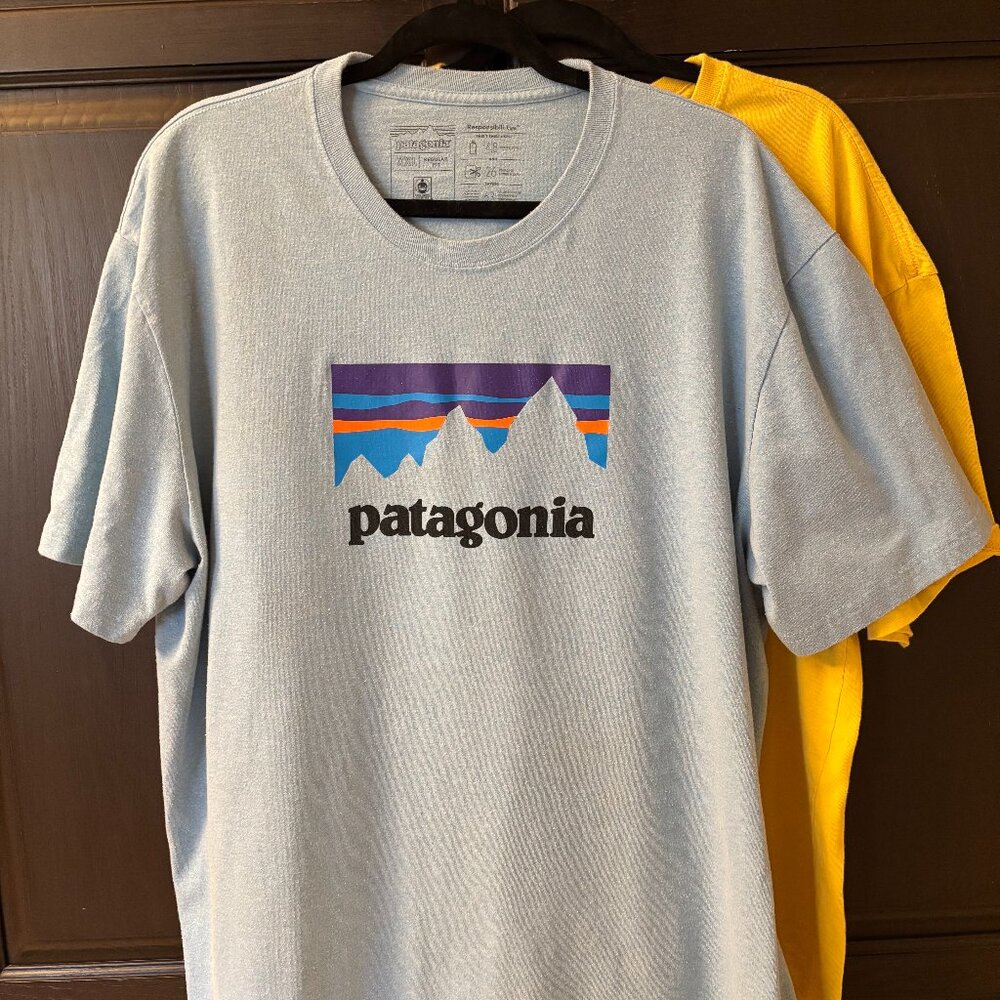 Lot of 2 men's Patagonia Tee-shirts - Size XXL